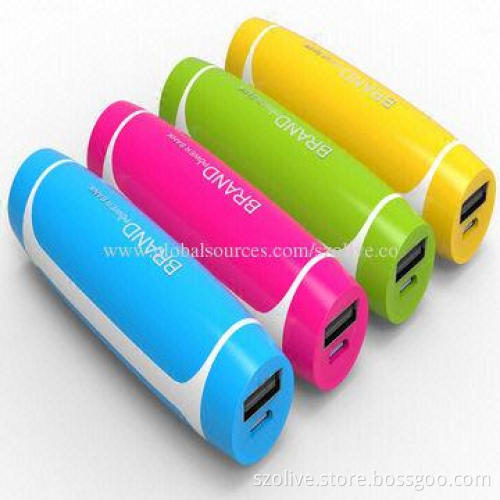 Mobile Phone Gadgets Power Banks, 2,600mAh Capacity